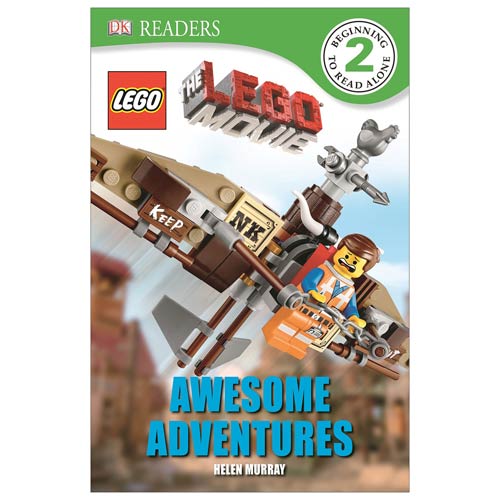 LEGO Movie Awesome Adventures DK Readers 2 Hardcover Book
